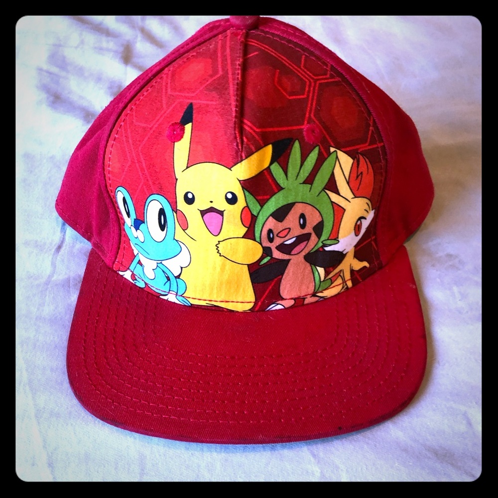 Youth Pokemon baseball hat